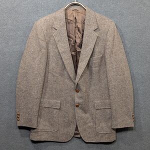 Vintage Levis Menswear Wool Blazer Mens 44L Sport Coat Casual Academic Professor